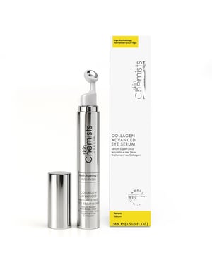 skinChemists Tratamiento avanzado antiedad para el contorno de ojos con colágeno, 15 ml.