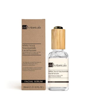 Dr. Botanicals Sérum facial antiedad de té blanco y niacinamida 30 ml