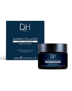 Dr H Crema hidratante de noche antiedad con colágeno marino 60 ml