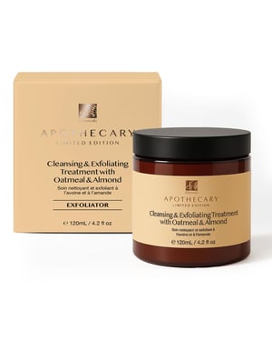 Dr. Botanicals Tratamiento limpiador y exfoliante antiedad con avena y almendras 120 ml