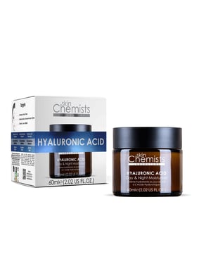 skinChemists Crema hidratante de día antiedad con ácido hialurónico 60 ml