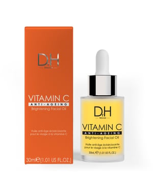 Dr H Aceite iluminador antiedad con vitamina C, 30 ml