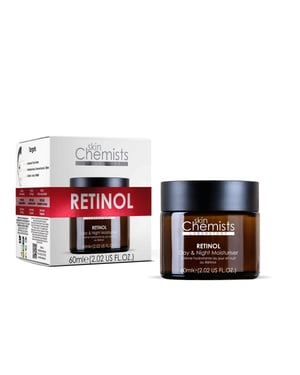 skinChemists Crema hidratante de noche antiedad con retinol y SYN-AKE 60 ml