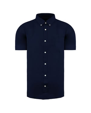 Ben Sherman Oxford Camisa marina para hombres