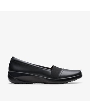 Zapatos de Cuero Negros Kaetlyn Rhea