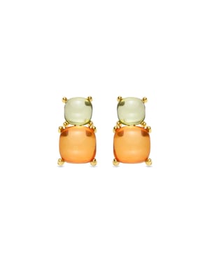 Pendientes Luxenter Tosab acabados en oro amarillo 18k