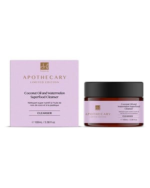 Dr. Botanicals Limpiador facial antiedad con aceite de coco y sandía (superalimentos) 100 ml
