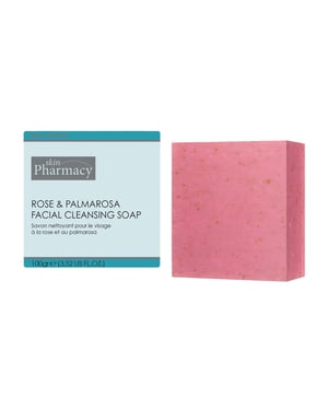 skinPharmacy Jabón facial limpiador antiedad de rosas 100 g