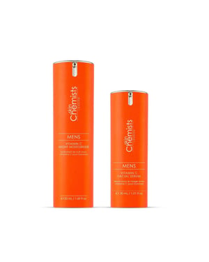 skinChemists Vitamina C antienvejecimiento para hombres que favorece un buen descanso nocturno.