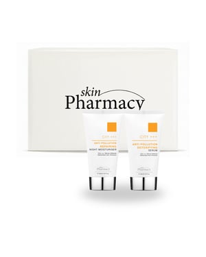 skinPharmacy Set de rutina antipolución para el día y la noche