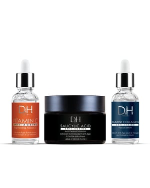 Dr H Pack de cuidado facial diario antiedad