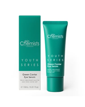 skinChemists Sérum contorno de ojos antiedad con caviar verde 15 ml
