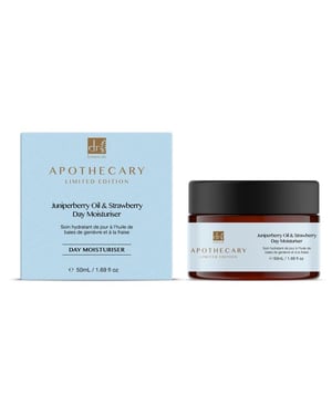 Dr. Botanicals Crema hidratante de día antiedad con aceite de enebro y fresa 50 ml