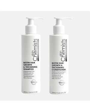 skinChemists Set dúo esencial de biotina para el cabello