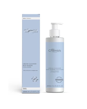 skinChemists Limpiador facial espumoso antiedad con colágeno marino 200 ml