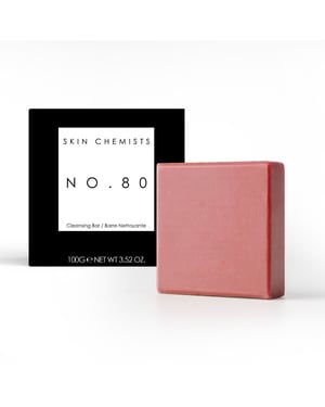 skinChemists Jabón facial limpiador antiedad de rosa núm. 80, 100 g
