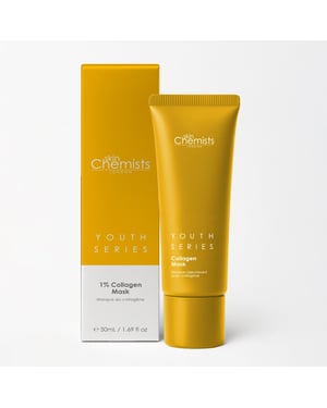 skinChemists Mascarilla antiedad con colágeno al 1%, 50 ml.