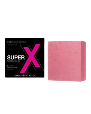 MD Formula Jabón facial limpiador antiedad Super X 100 g