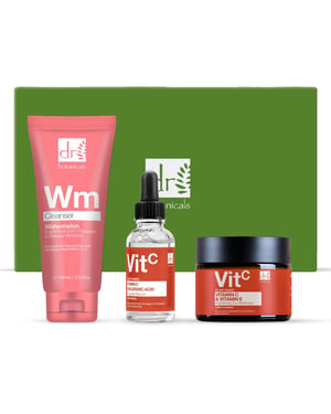 Dr. Botanicals Set de regalo para el cuidado de la piel con vitamina C antiedad
