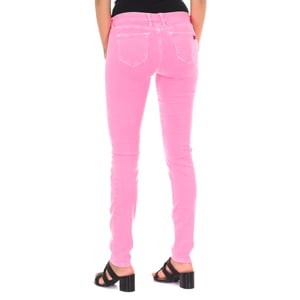 Pantalon Tejano Largo de tejido elástico 10DB50210-G134 mujer