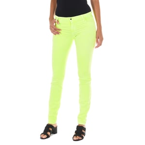 Pantalon Tejano Largo de tejido elástico 10DB50210-G134 mujer