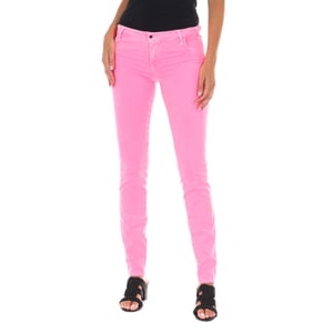 Pantalon Tejano Largo de tejido elástico 10DB50210-G134 mujer
