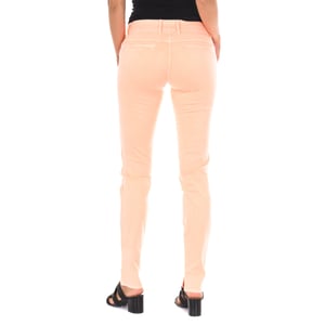 Pantalon Largo de tejido elástico 70DBF0518-G125 mujer
