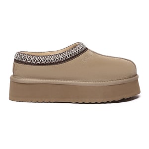 EVER AU Mujer Pantuflas De Piel - Wonga