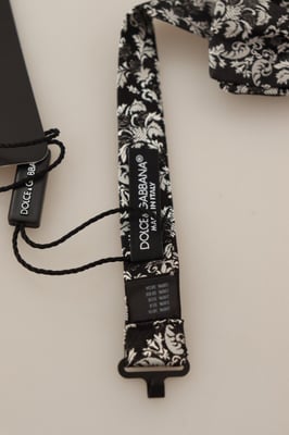 Corbata de moño ajustable Papillon de flores multicolores para hombre de Dolce & Gabbana