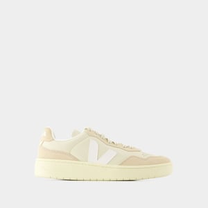 Zapatillas V-90 - Veja - Piel - Beige