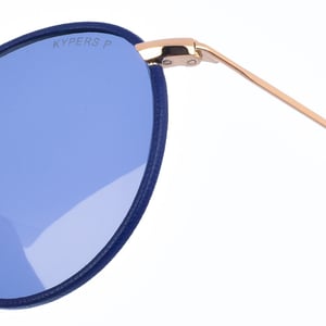 Gafas de sol de metal con forma redonda Grazy mujer