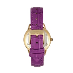 Reloj Bertha Abby con correa de cuero suizo