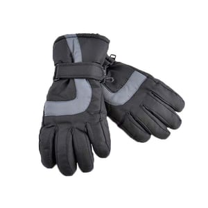 Thinsulate - Guantes térmicos de esquí para niños | Guantes impermeables para niños - Negro