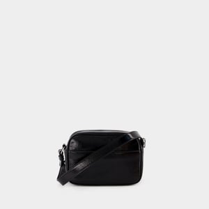 Bolso bandolera para cámara Reedition - Courreges - Piel - Negro