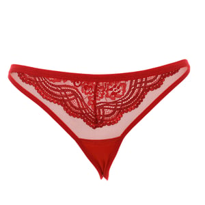 Tanga de tres hilos de encaje 21685 mujer