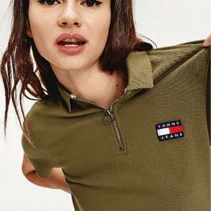 Insignia de Polo Tommy Jeans para mujer