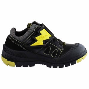 Pateadores trukka bolt botas negras clásicas para niños