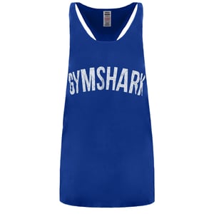 Gymshark Bold Stringer para hombres azules azules
