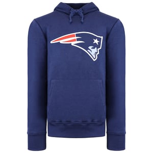 US Sports New England Patriots Sudadera con capucha azul marino para hombre