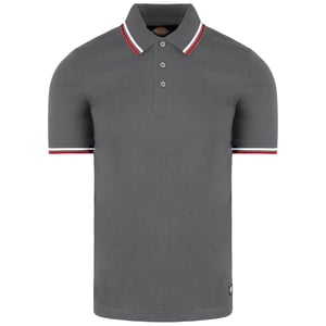 Dickies riverton para hombre polo gris