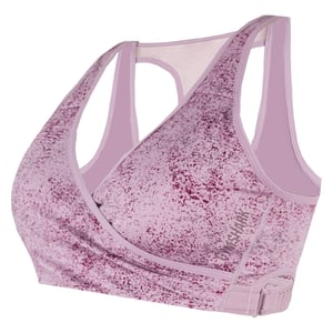 Gymsshark tiza para mujer Malow Purple Sports sujetador