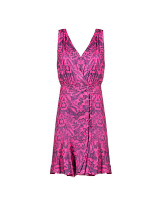 Pinko Vestido Adele de mujer rosado, Violeta