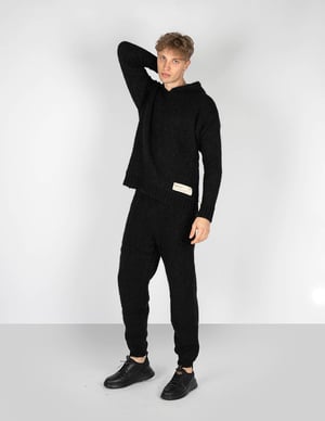 Takeshy Kurosawa Pantalones Boucle Hombre Negro