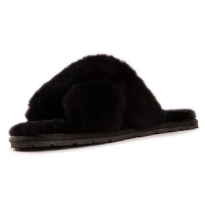 Aus Wooli Australia Pantuflas Brighton de lana de oveja para mujer