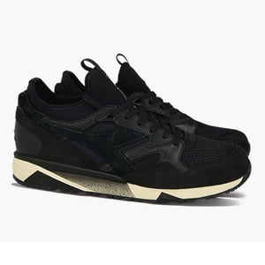 Diadora x paura n9002 calcetines para hombres entrenadores negros