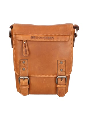 Hill Burry Bolso bandolera hombres COGNAC