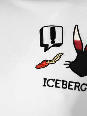 Iceberg T-Shirt del hombre Blanco