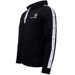 Sergio Tacchini hombre Devok Capiudad de sudadera con capucha grabada 038356 166