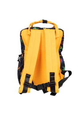 Champion Mochila de mujer negro, amarillo