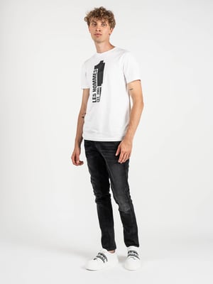 Camiseta Les Hommes Hombre Blanca